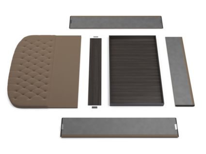 Кровать Lonax Венеция велюр Dolly-2 (с подъемным механизмом) 160х195