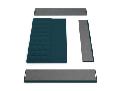 Кровать Lonax Аврора велюр Dolly-3 140х195