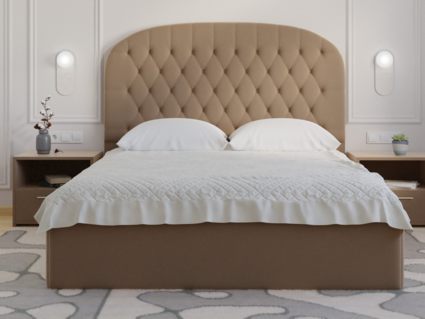 Кровать Lonax Венеция велюр Dolly-13 (с основанием) 180х190