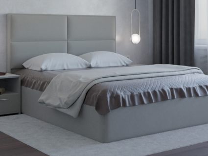 Кровать Lonax Марселла велюр Dolly-17 (с основанием) 180х190