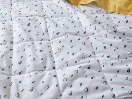 Комплект постельного белья Софи де Марко Пингвинята с одеялом 1,5-спальный