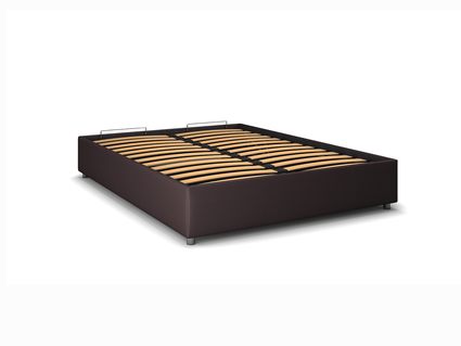 Кровать Sleeptek Premier 3 Экокожа Brown 269