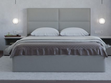 Кровать Lonax Марселла велюр Dolly-17 (с основанием) 180х190