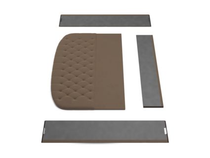 Кровать Lonax Венеция велюр Dolly-17 (с основанием)