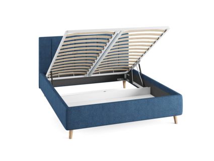 Кровать Сонум Alma Рогожка Марсала (с подъемным механизмом)