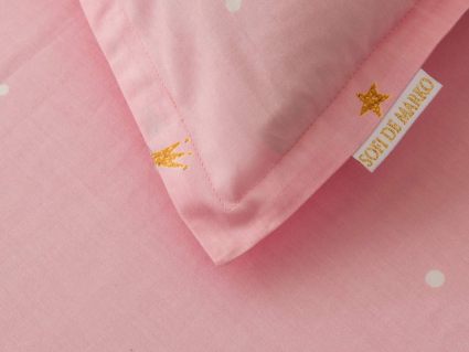 Комплект постельного белья Софи де Марко Лебедушка (персик) 1,5-спальный