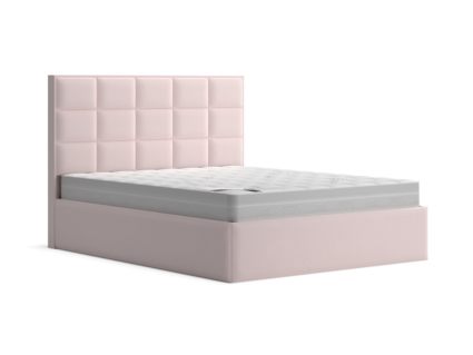 Кровать Lonax Адель велюр Dolly-17 (с основанием) 180х200