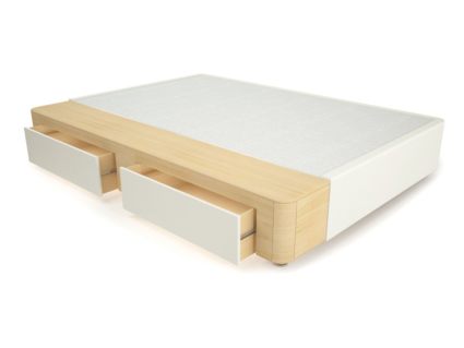 Кровать Mr.Mattress Site Box экокожа White 253