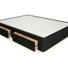 Кровать Mr.Mattress Site Box экокожа Black 200х190