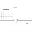 Кровать Димакс Нордо Альбус с подъемным механизмом 120х200