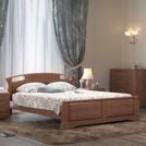 Кровать DreamLine Афродита 1 ясень Орех 150х190