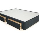 Кровать Mr.Mattress Site Box велюр Grey 120х190