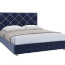 Кровать Sontelle Киара Blue + White 80х200