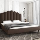 Кровать Sontelle Style Lixano Luxa Chocolate 160х190